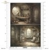 Mouse World - Interior -  Ilustracje,  świat myszek, przytulne wnętrza, bajkowe sceny, kominki, nory mysie, domki, wnętrza